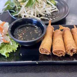 Fried shrimp rolls