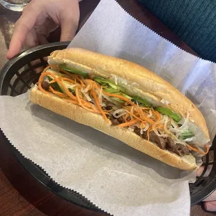 Beef Banh Mi