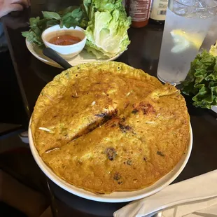 Banh Xeo  Vietnamese Yellow Crepes - Whole