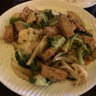 Dau Hu Chien Xa Ot- Lemongrass Chili Tofu