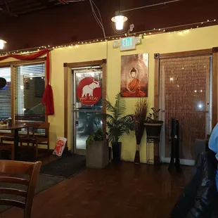 Front interior