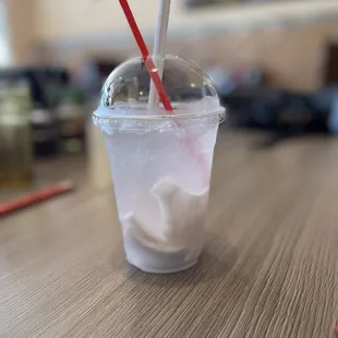 Fresh coconut juice