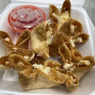 Crab Cheese Wontons