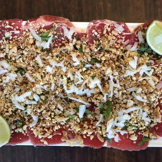 11. Vietnamese carpaccio (Filet mignon)