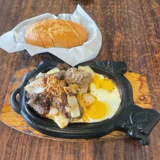 Vietnamese Sizzling Steak and Eggs (B N)