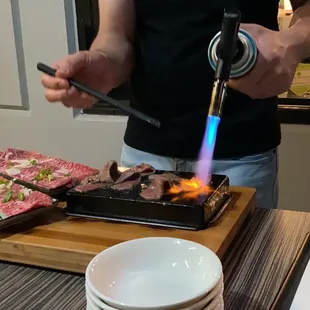 Seered Wagyu Beef...forgot what the actual name was