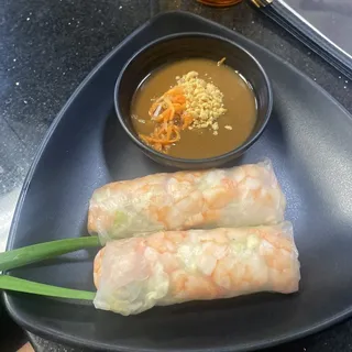 A2. Shrimp and Pork Spring Rolls