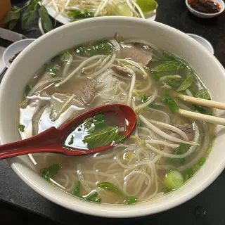 9. Slices of Steak, Lean Brisket and Fatty Brisket