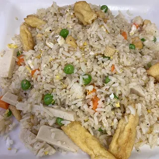 46. Fried Rice with tofu, vegie ham and egg
