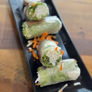 Shrimp and Pork Spring Rolls