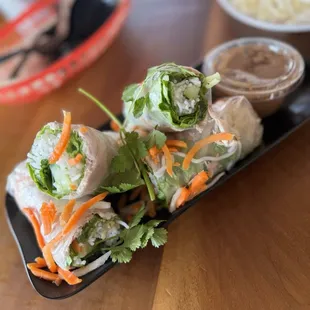 Shrimp and Pork Spring Rolls