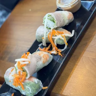 Shrimp and Pork Spring Rolls