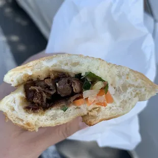 Grilled Pork Banh Mi - needs more fillings