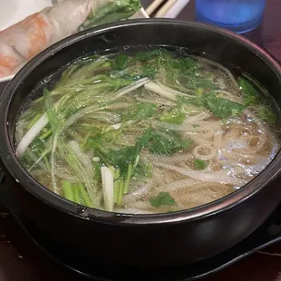 Pho noodles