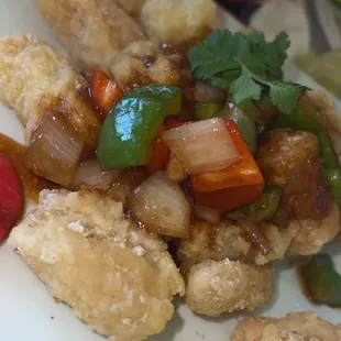 392816. Deep Fried Calamari this was ok. I like it before when they had the ring ones.