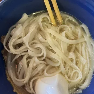 Thick pho noodles!