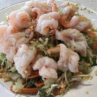 G1- Lemon Cured Shrimp Cabbage Salad