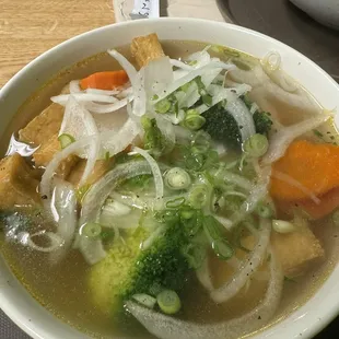 08. Tofu Pho with Vegetable Broth - Small