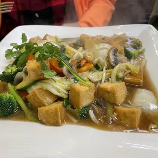 Fried Chow Mein Nest