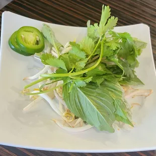 Veggies for my Chicken Pho.........