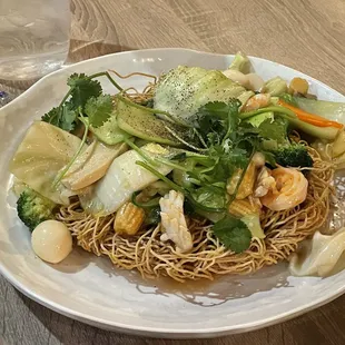 Crispy Egg Noodle