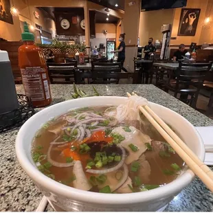 Little noodle bowl is shallow