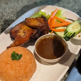 Roasted corn hen 13.05