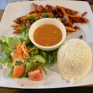Pork Rice Plate