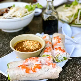 A6. Fresh Spring Rolls Pork and Shrimp