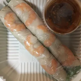A6. Fresh Spring Rolls Pork and Shrimp