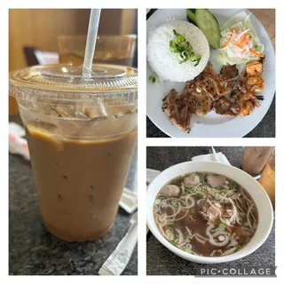 1. X-Large Combo with Rare Slice of Steak