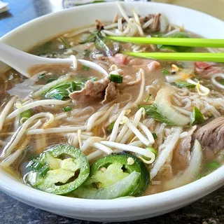 17. Well Done Brisket, Flank, Tendon, and Tripe