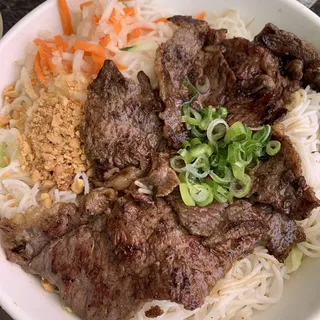 37. Grilled Beef over Vermicelli