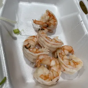 Shrimp from Shrimp Pho soup