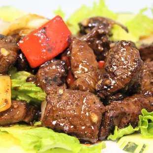 Tenderloin Steak Shaky Salad