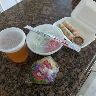 A5. Shrimp and Pork Spring Roll