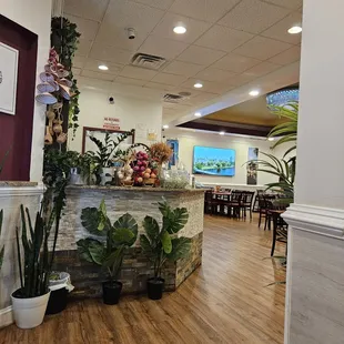 From waiting area...