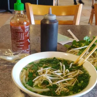 Chicken Rice Noodle Soup