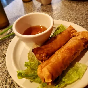 Fried egg rolls
