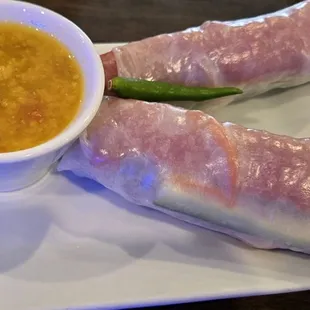 Grilled Pork Sausage Rolls