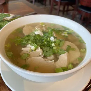 59. Pho with White Meat Chicken