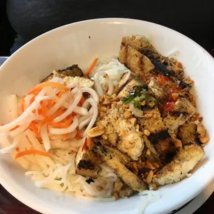 grilled tofu vermicelli