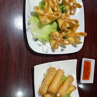 4. Vegetarian Spring Rolls