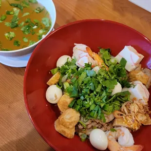 Hu Tieu Kho/Dry Noodles with soup