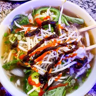 Rare Steak Noodle Soup