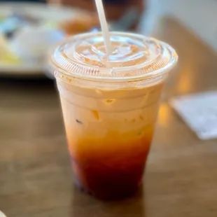 Thai iced tea - very good