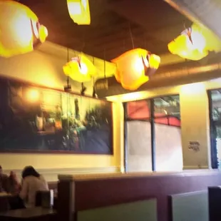 Inside of restaurant