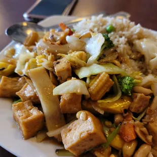 Mongolian veggie fried rice