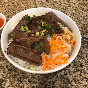 Pho beef bowl