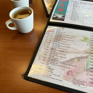 Hot tea and pho as far as the eye can see